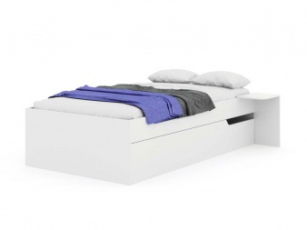 Кровать White BMS
