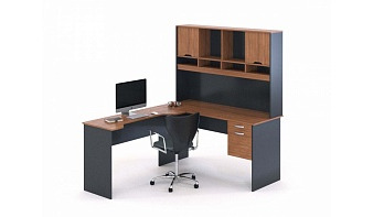 Угловой компьютерный стол Дайв 5 BMS по индивидуальному размеру