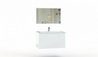Мебель для ванной комнаты Прайм 2 BMS комплект с тумбой, раковиной, зеркалом