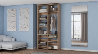 Современный Стеллаж для одежды Мирта 83 BMS