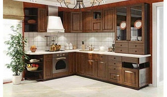 Кухня Юлия BMS коричневого цвета