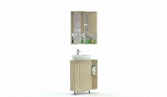 Мебель для ванной Бим 3 BMS комплект с тумбой, раковиной, зеркалом