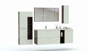 Комплект для ванной комнаты Плайн 1 BMS в стиле лофт