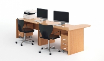 Офисный стол Лора 39 BMS по индивидуальному заказу