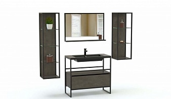 Мебель для ванной Биттер 9 BMS черная