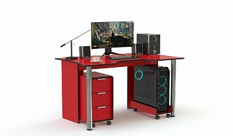 Игровой стол Александр-1 BMS красного цвета