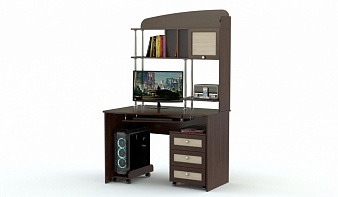 Компьютерный стол Млайн 16 BMS с тумбой