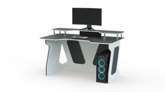 Геймерский стол Финн-2 BMS белого цвета