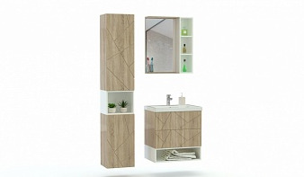 Мебель для ванной Альта 4 BMS коричневая
