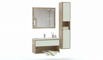 Мебель для ванной Ницца 2 BMS комплект с зеркалом и шкафом