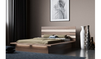 Кровать с подсветкой Лори-09 BMS 160x190 см