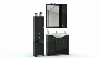 Мебель для ванной Клора 3 BMS комплект с зеркалом и шкафом