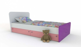 Кровать для детской Алиса КР-32 BMS с изголовьем
