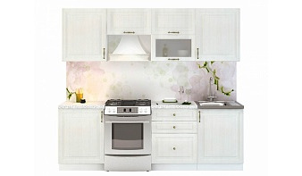 Кухня Виктория 2400 BMS цвет белый