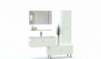 Комплект для ванной Шайн 4 BMS комплект с зеркалом и шкафом