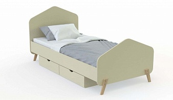 Кровать Плуто 19 BMS 80х190 см с ящиками