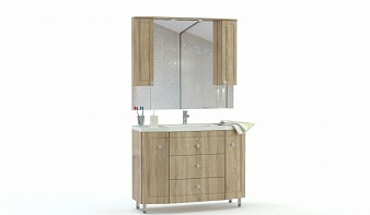 Мебель для ванной Смитти 6 BMS комплект с тумбой, раковиной, зеркалом