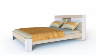 Двуспальная кровать с полками Солл 39