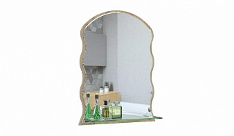 Зеркало в ванную комнату Пайтон 6 BMS цвета дуб