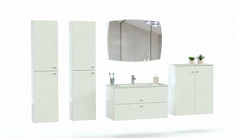Комплект для ванной Кванта 4 BMS комплект с зеркалом и шкафом