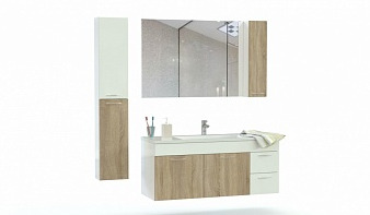 Комплект для ванной Мист 1 BMS комплект с тумбой, раковиной, зеркалом