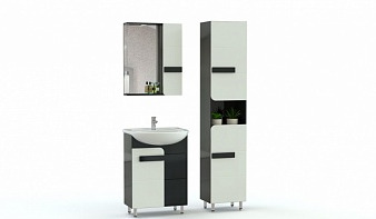 Мебель для ванной Франц 1 BMS комплект с зеркалом и шкафом