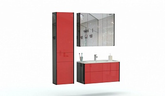 Мебель для ванной Лючия 4 BMS комплект с тумбой, раковиной, зеркалом