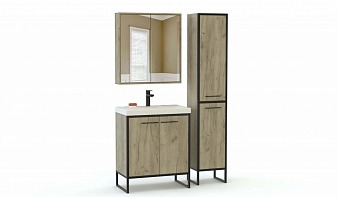 Мебель для ванной Биттер 6 BMS комплект с зеркалом и шкафом