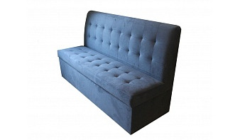 Кухонный диван Синий BMS с каретной стяжкой