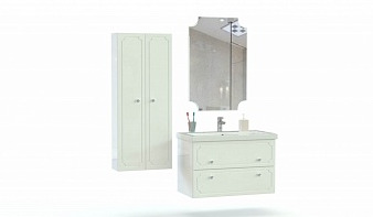 Комплект для ванной комнаты Микс 4 BMS белого цвета