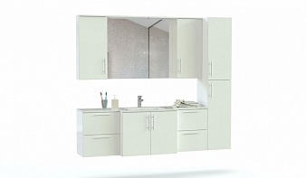 Комплект для ванной комнаты Пирс 3 BMS комплект с тумбой, раковиной, зеркалом