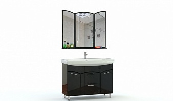 Комплект для ванной Кристи 3 BMS комплект с тумбой, раковиной, зеркалом