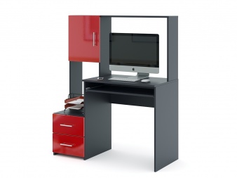Компьютерный стол Марти глянец 5 BMS по индивидуальному размеру