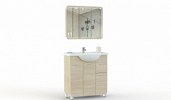 Мебель для ванной Этик 5 BMS комплект с тумбой, раковиной, зеркалом
