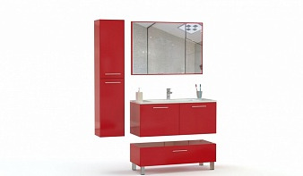 Комплект для ванной Версаль 4 BMS красная