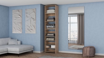 Стеллаж для одежды Мирта 76 BMS из ЛДСП