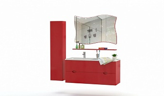 Комплект для ванной Коста 4 BMS красная