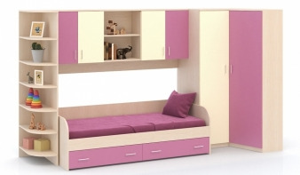 Детская комната Лучик 1 BMS розовая