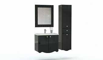 Мебель для ванной Несс 1 BMS комплект с тумбой, раковиной, зеркалом