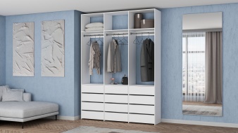 Современный Стеллаж для одежды Мирта 47 BMS