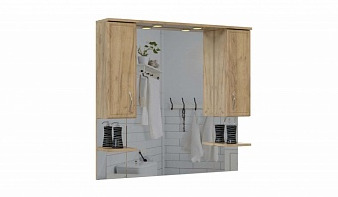 Зеркало для ванной Роллин 3 BMS с 2 шкафчиками