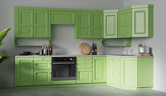 Кухня Тимофей BMS зеленого цвета