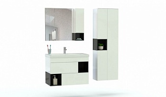 Комплект для ванной Лайн 2 BMS комплект с зеркалом и шкафом