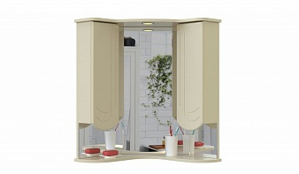 Зеркало для ванной Анастасия 6 BMS с 2 шкафчиками