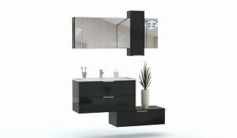 Мебель для ванной комнаты Комбо 5 BMS черная
