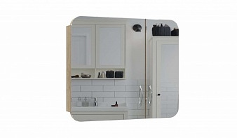 Зеркало для ванной комнаты Стив 5 BMS с 2 шкафчиками