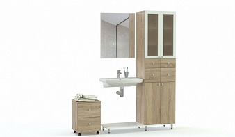 Мебель для ванной комнаты Стэп 5 BMS на колесиках