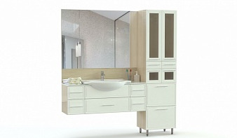 Мебель для ванной Мей 3 BMS комплект с зеркалом и шкафом