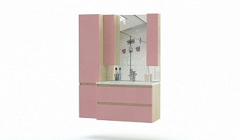 Мебель для ванной Алоэ 1 BMS комплект с зеркалом и шкафом