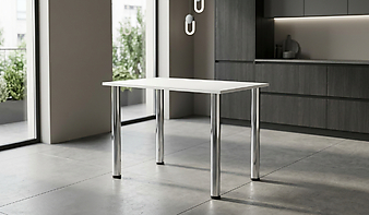 Кухонный стол КС-33 BMS - хромированные ножки